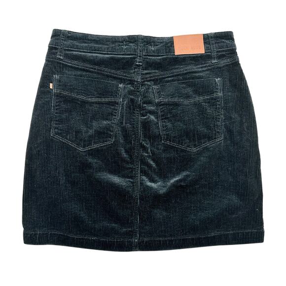 Judy Blue | Women | Emerald Green Corduroy Patch Pocket Mini Skirt | Size XL - Picture 3 of 11